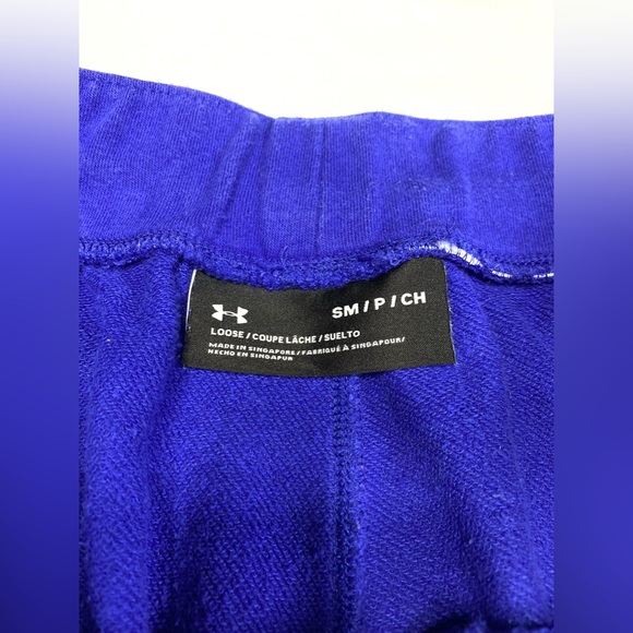 Royal Blue Under Armour Jogger Pants Sport Yoga Legging - Picture 6 of 7